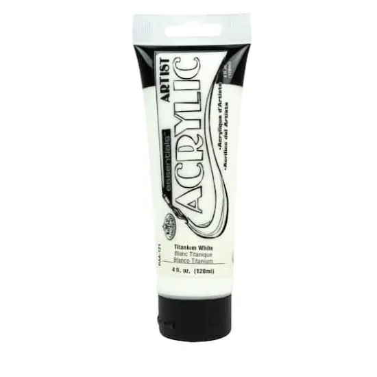 Royal & Langnickel&reg; Essentials&trade; Artist Acrylic Paint, 120mL Titanium White {1}
