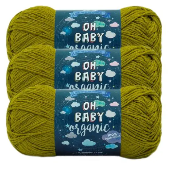 3 Pack Lion Brand&reg; Oh Baby&reg; Yarn Olive {1}