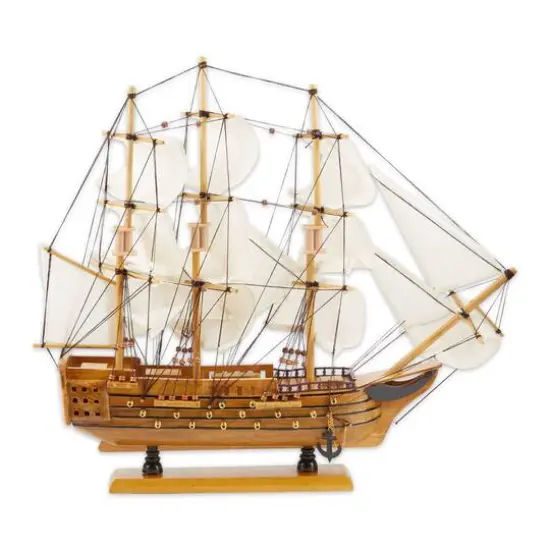 HMS Victory Ship Model 19" x 4" x 17.75" {3}