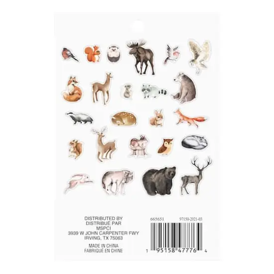 Woodland Animals Die Cut Stickers by Recollections&trade; {5}