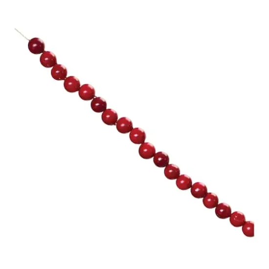 6ft. Cranberry String Garlands, 2ct. {1}