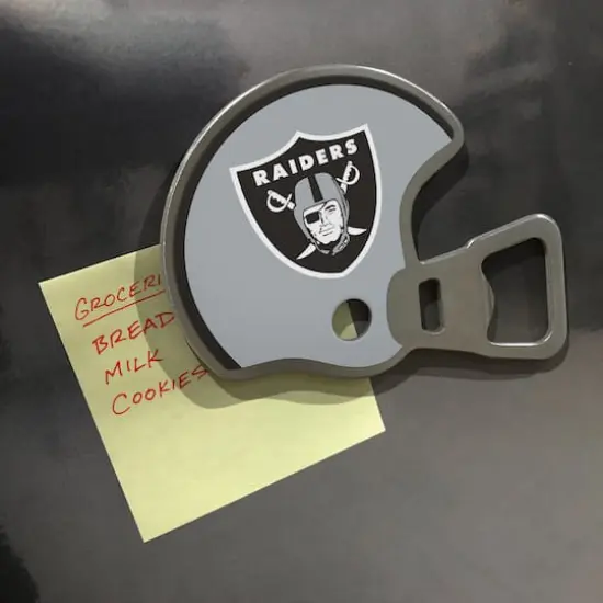 Football Season Opener Bottle Opener Las Vegas Raiders {5}
