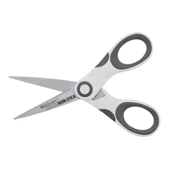 Westcott&reg; 5" Titanium Bonded Non-Stick Scissors {4}