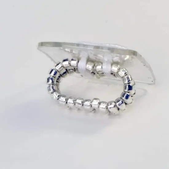 JAM Paper Silver Design Ring, 2ct. {1}
