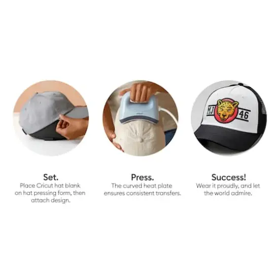 Cricut&reg; Black/White Trucker Hat Blank, 3ct. {9}