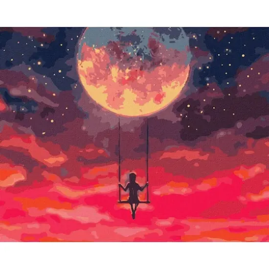 Ideyka Space Swing Painting by Numbers Kit {3}