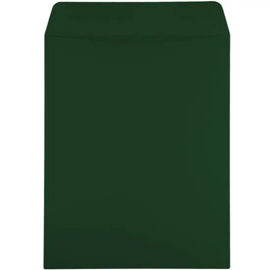 JAM Paper 10" x 13" Open End Catalog Premium Envelopes, 25ct. Dark Green {4}