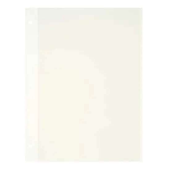 8" x 10.5" White Photo Album Refills, 30ct. by Recollections&reg; {1}