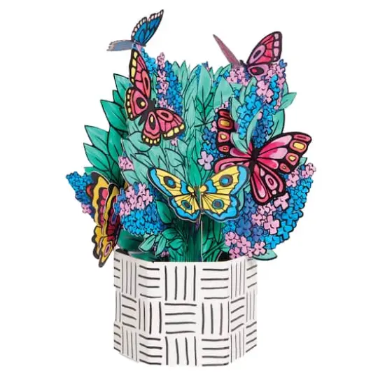 Faber-Castell&reg; Butterfly Pop Up Coloring Bouquet {3}