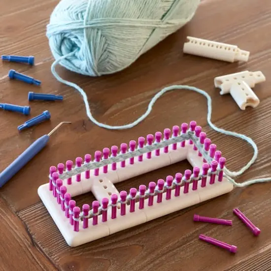 Build-a-Loom&reg; Sock & Mitten Kit by Loops & Threads&reg; {3}