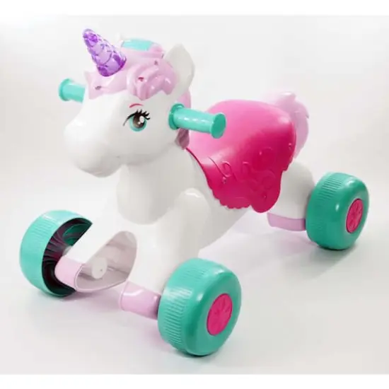 Kiddieland Light N' Sounds Magical Unicorn Ride-on {3}