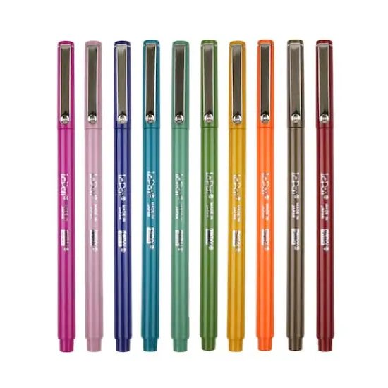 Marvy&reg; Uchida LePen&reg; Extra Fine 10 Color Retro Pen Set {1}