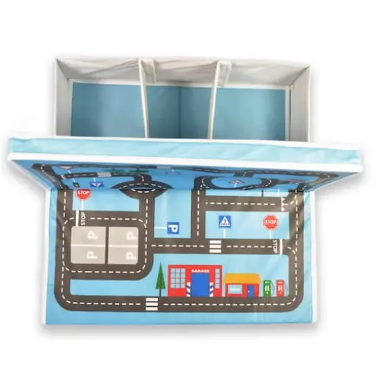 Fun2Give&reg; Pop-it-Up&reg; Garage with Road Playmat and Storage {3}