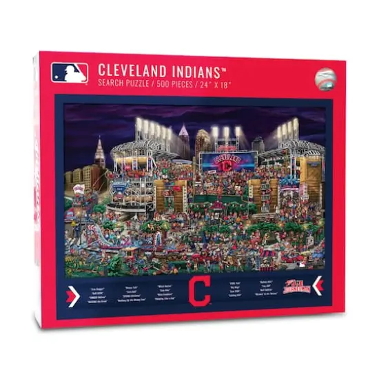 Cleveland Indians Joe Journeyman 500 Piece Puzzle {1}