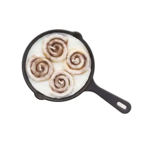 9oz. Cast Iron Cinnamon Rolls Scented Candle by Ashland&reg; {3}