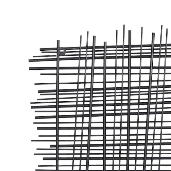 Black Contemporary Abstract Metal Wall D&eacute;cor {6}