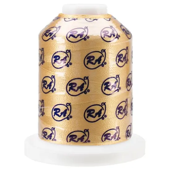 Robison-Anton Rayon Super Strength Thread, 1,100yd. 14kt Gold {1}
