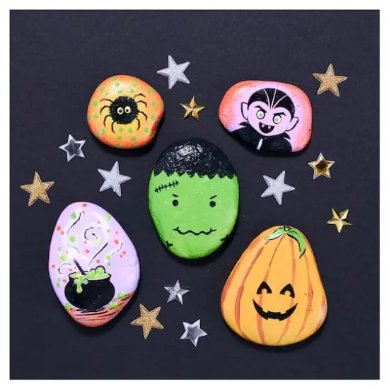 Creativity for Kids&reg; Hide & Seek Halloween Rocks {3}