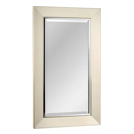 Head West 29" Brushed Nickel Framed Vanity Mirror {9}