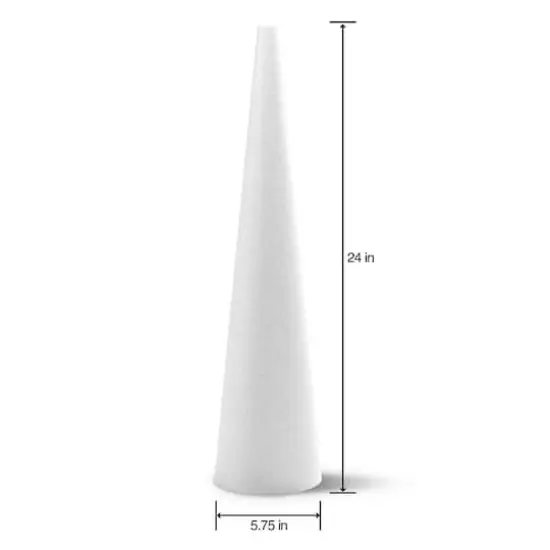 FloraCraft&reg; CraftFōM Cone White {5}