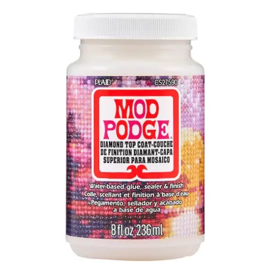 Mod Podge&reg; Diamond Top Coat Sealer, 8oz. {8}