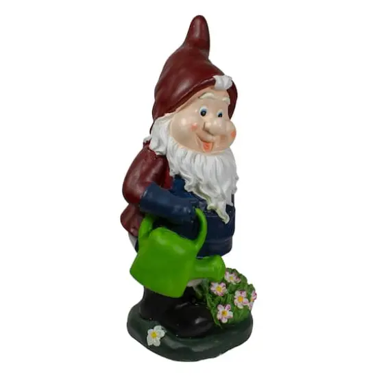20" Gardener Gnome with Watering Can Outdoor Garden Statue {4}