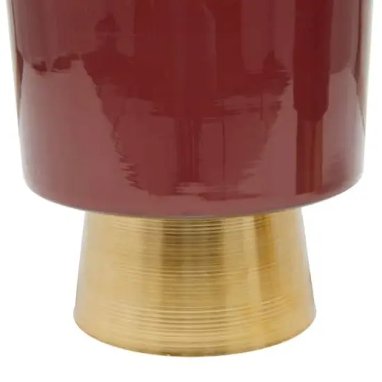 Red Modern Planter, Set of 3" 11", 10", 9" {5}