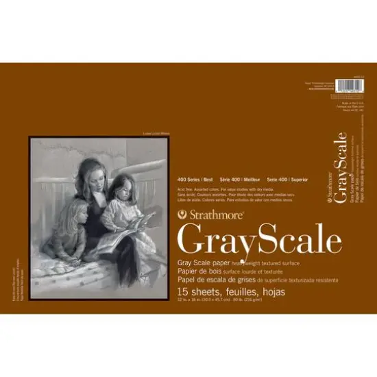 Strathmore&reg; 400 Series Gray Scale Pad {1}