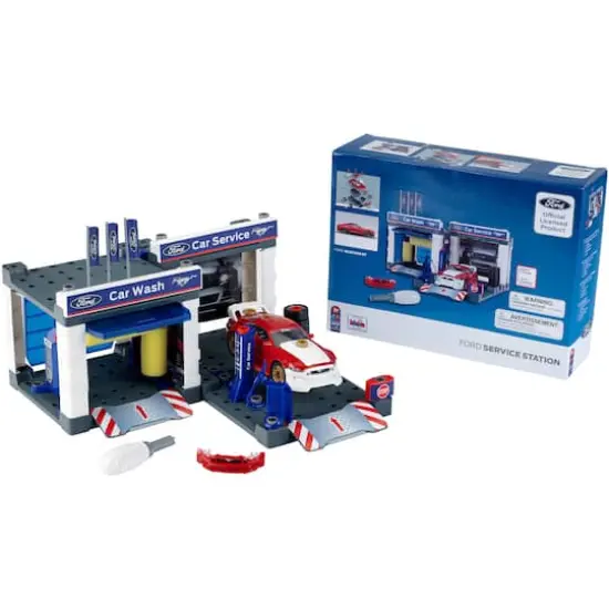 Theo Klein Ford&reg; Service Station Playset with 2019 Ford Mustang {4}