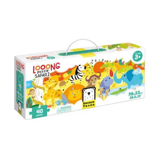 Banana Panda&trade; Safari Looong 40 Piece Puzzle {1}