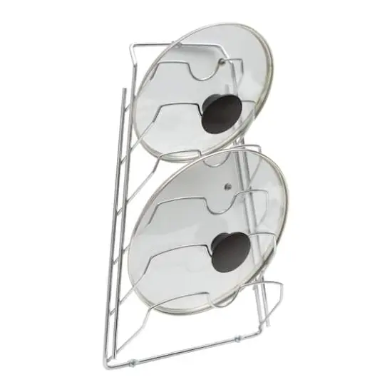 Organize It All Chrome Hanging Lid Organizer Rack {3}