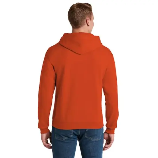 JERZEES® NuBlend® Unisex Pullover Hooded Sweatshirt Burnt Orange {6}