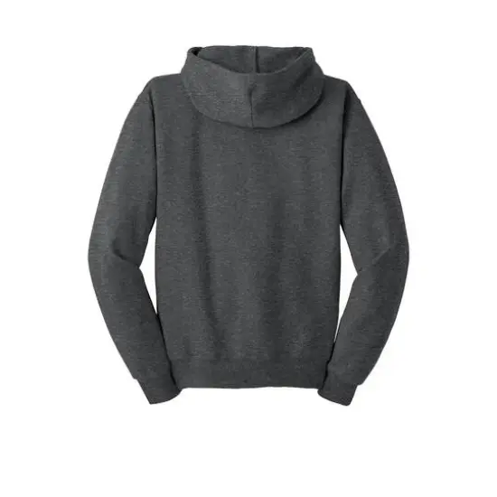 JERZEES® NuBlend® Full-Zip Hooded Sweatshirt Black Heather {5}