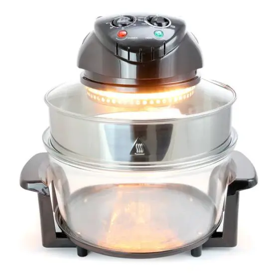 MegaChef Multipurpose Countertop Halogen Oven Air Fryer {3}