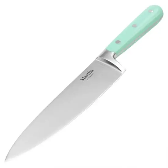 Martha Stewart Mint 8" Stainless Steel Chef Knife {1}