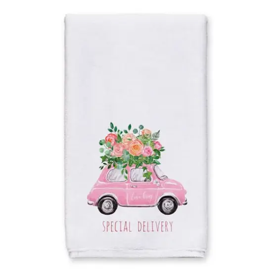 Flower Delivery Tea Towel Set {3}