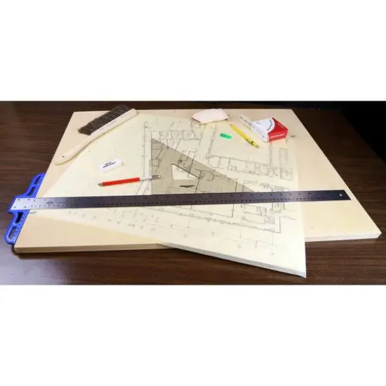 Pro Art&reg; 10" Smoke 45/90 Triangle With Ink Edge & Finger Lift {5}