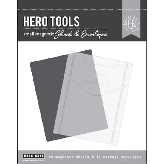Hero Arts&reg; Magnetic Small Sheets & Storage Envelopes, 10ct. {1}