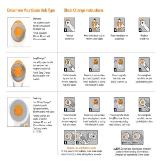 Fiskars&reg; 45mm Blue Loop Rotary Cutter {9}