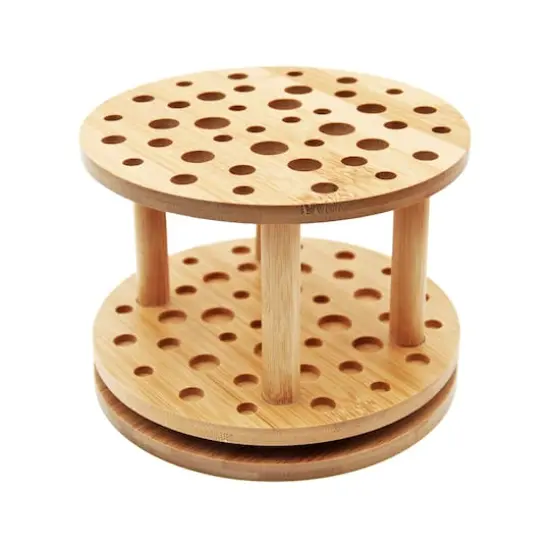 6.25" Rotating Bamboo Paint Brush Organizer by Artist's Loft&reg; {1}