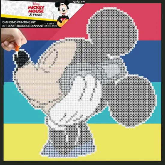 Camelot&reg; Dots Mickey Headphones Diamond Painting Kit {3}
