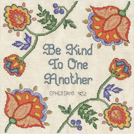 Design Works&trade; Be Kind Counted Cross Stitch Kit {3}