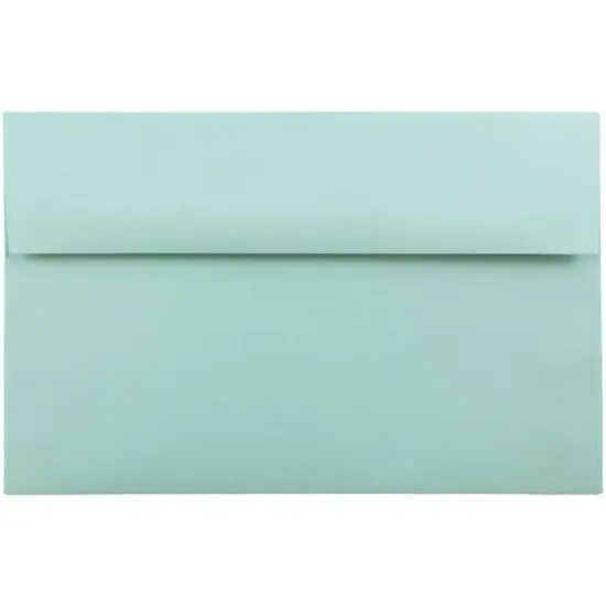 JAM Paper A10 Aqua Blue Invitation Envelopes {1}