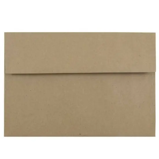 JAM Paper A10 Brown Kraft Recycled Invitation Envelopes {2}