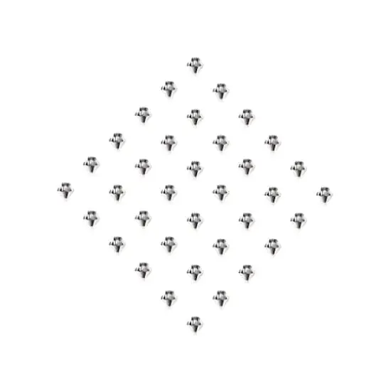 John Bead PRECIOSA 6mm Czech Crystal Bicone Beads, 36ct. Labrador Halfcoat {3}