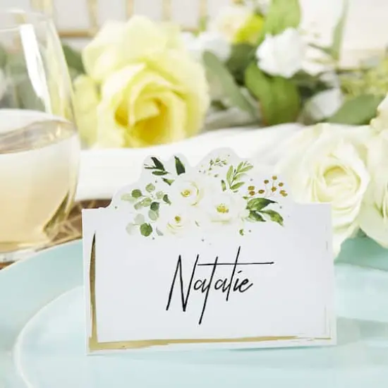 Kate Aspen&reg; Botanical Garden Tent Place Card, 100ct. {5}