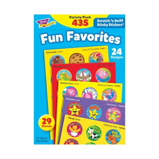 Trend Enterprises® Fun Favorites Scented Stickers Variety Pack {1}
