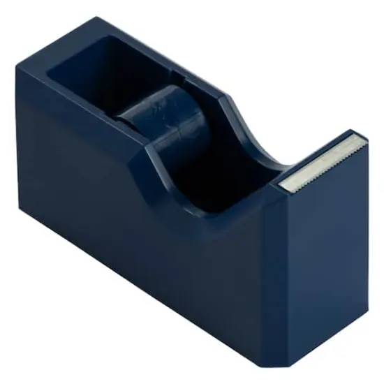 JAM Paper Colorful Desk Tape Dispensers Navy Blue {5}
