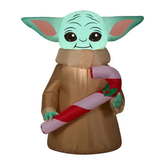 3.5ft. Inflatable Baby Yoda {1}