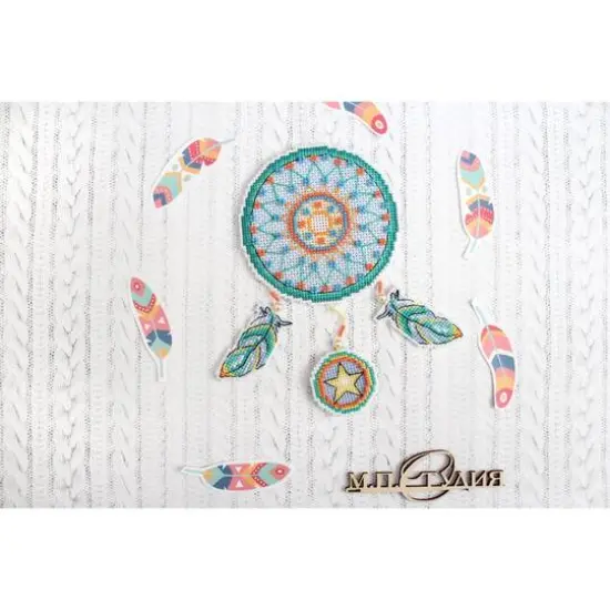 MP Studia Fox Ornament Plastic Canvas Counted Cross Stitch Kit {6}